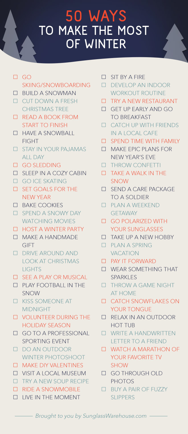 50 things to do this winter