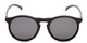 Front of Potrero #16030 in Glossy Black Frame with Grey Lenses