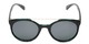 Front of Milo #6928 in Black/Green Frame with Grey Lenses