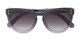 Folded of Addison #32032 in Black Faded Frame with Smoke Lenses