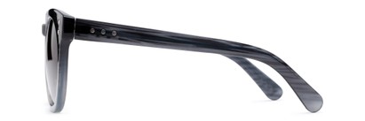 Side of Addison #32032 in Black Faded Frame with Smoke Lenses