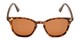 Front of Backpacker #16391 in Brown Tortoise Frame with Amber Lenses
