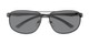 Folded of Baltic #8503 in Black Frame with Grey Lenses