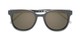Folded of Blaire #6921 in Dark Grey Frame with Gold Mirrored Lenses