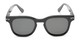 Front of Buchanon #3391 in Black Frame with Grey Lenses