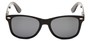 Front of Cove #9966 in Black Frame with Grey Lenses