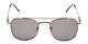 Front of Elm #8318 in Glossy Gunmetal Frame with Smoke Lenses