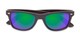 Folded of Emerson #54010 in Dark Brown Frame with Green/Purple Mirrored Lenses
