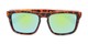 Folded of Ethan #60972 in Tortoise Frame with Yellow/Blue Mirrored Lenses