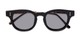 Folded of Geary #540991 in Black/Tortoise Frame with Grey Lenses