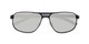 Folded of Gordie #8317 in Black Frame with Silver Mirrored Lenses