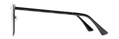 Side of Hayes #4299 in Black Frame with Grey Lenses