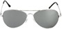 Image #1 of Women's and Men's SW Mirrored Aviator Style #786