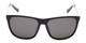 Front of Jameson #54100 in Glossy Black Frame with Grey Lenses