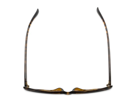 Overhead of Jewels #7434 in Glossy Tortoise Frame with Amber Lenses