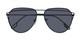 Folded of Kennedy #7024 in Black Frame with Grey Lenses