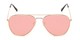 Front of McCartney #2018 in Gold Frame with Champagne Pink Lenses
