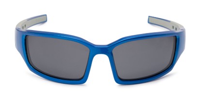 Front of Navarro #2761 in Blue/Grey Frame with Smoke Lenses