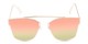 Front of Octavia #6345 in Gold Frame with Pink/Green Mirrored Lenses