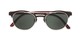Folded of Pacer #1436 in Black/Brown Frame with Green Lenses