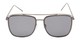 Front of Patrick #31491 in Grey Frame with Smoke Lenses