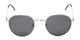 Front of Phillips #7563 in Silver Frame with Grey Lenses