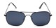 Front of Russell #6235 in Black Frame with Grey Lenses