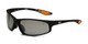 Angle of Strong by IRONMAN Triathlon in Matte Black Frame with Silver Lenses, Men's Sport & Wrap-Around Sunglasses