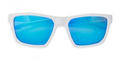 Folded of BGPC 2103 by Body Glove in Glossy White Frame with Blue Mirrored Lenses