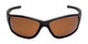Front of Burton in Black Frame with Amber Lenses
