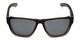 Front of Brosef by Body Glove in Grey Fade Frame with Smoke Lenses