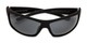 Folded of Huntington Beach by Body Glove in Matte Black Frame with Smoke Mirrored Lenses
