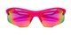 Folded of IF 1802 by IRONMAN Triathlon in Neon Pink Frame with Pink Mirrored Lenses