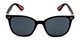 Front of Landry in Black/Red Frame with Smoke Lenses