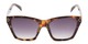 Front of Lucy in Dark Tortoise Frame with Grey Gradient Lenses