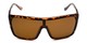 Front of Ryland in Glossy Tortoise Frame with Amber Lenses