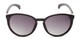 Front of Sabine #3215 in Dark Brown Frame with Smoke Lenses