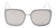 Front of Solstice #4041 in Silver Frame with Silver Mirrored Lenses