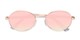 Folded of Summer #6793 in Rose Gold Frame with Pink Mirrored Lenses