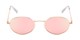 Front of Summer #6793 in Rose Gold Frame with Pink Mirrored Lenses