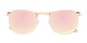 Folded of Tahiti #6390 in Gold Frame with Pink Mirrored Lenses