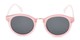 Front of Tide #7091 in Glossy Pink/Gold Frame with Grey Lenses