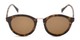 Front of Tide #7091 in Glossy Tortoise/Gold Frame with Amber Lenses
