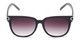 Front of Upton #54103 in Black/Brown Frame with Smoke Lenses