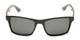 Front of Whitford #6045 in Glossy Black Frame with Smoke Lenses