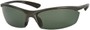 Angle of Coastline #8186 in Grey Frame with Grey Lenses, Women's and Men's Sport & Wrap-Around Sunglasses