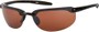 Angle of Tahoe #9228 in Black Frame with Copper Lenses, Women's and Men's Sport & Wrap-Around Sunglasses