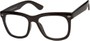 Angle of SW Nerd Style #9189 in Glossy Black Frame, Women's and Men's  