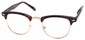 Angle of SW Fashion Style #1604 in Tortoise Frame with Clear Lenses, Women's and Men's  