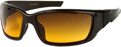 Angle of SW Golf Sport Style #1310 in Black Frame, Women's and Men's  
